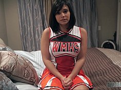 Fucking naughty cheerleader girl