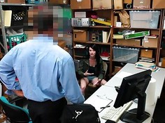Shoplyfter Alex Harper with perfect tits fucked in office