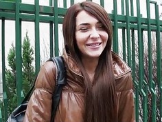 Czech girl Alexis Brill pounded for cash